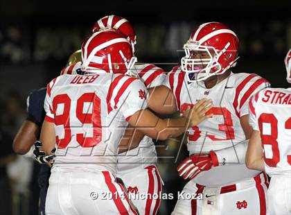 Thumbnail 3 in Mater Dei vs. St. John Bosco photogallery.