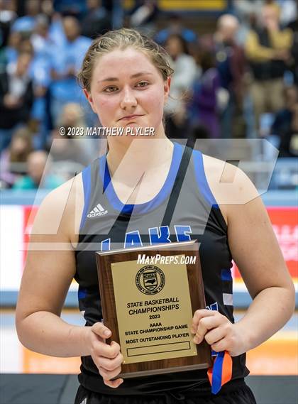 Thumbnail 3 in Panther Creek vs Lake Norman (NCHSAA 4A Final - Awards)  photogallery.