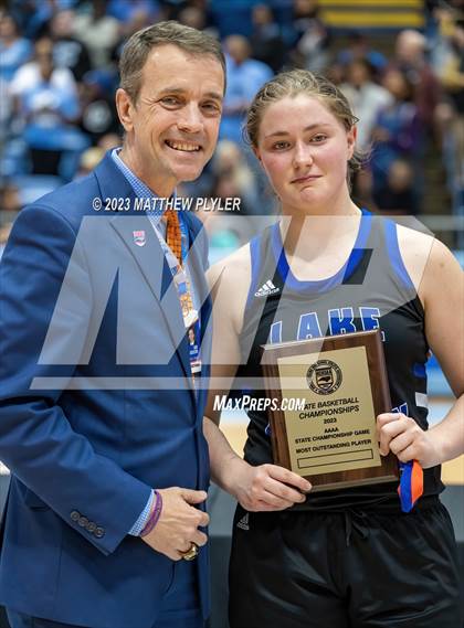 Thumbnail 2 in Panther Creek vs Lake Norman (NCHSAA 4A Final - Awards)  photogallery.
