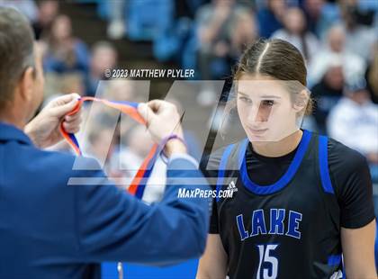 Thumbnail 3 in Panther Creek vs Lake Norman (NCHSAA 4A Final - Awards)  photogallery.