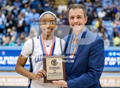Thumbnail 2 in Panther Creek vs Lake Norman (NCHSAA 4A Final - Awards)  photogallery.