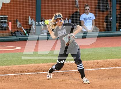 Thumbnail 1 in Guyer vs. Bridgeland (UIL 6A Softball Semifinal) photogallery.