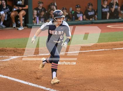 Thumbnail 2 in Guyer vs. Bridgeland (UIL 6A Softball Semifinal) photogallery.