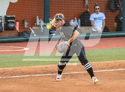Thumbnail 2 in Guyer vs. Bridgeland (UIL 6A Softball Semifinal) photogallery.
