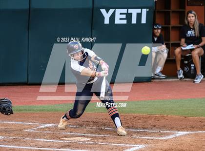 Thumbnail 2 in Guyer vs. Bridgeland (UIL 6A Softball Semifinal) photogallery.