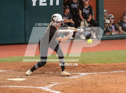 Thumbnail 1 in Guyer vs. Bridgeland (UIL 6A Softball Semifinal) photogallery.