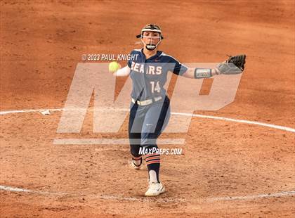 Thumbnail 2 in Guyer vs. Bridgeland (UIL 6A Softball Semifinal) photogallery.