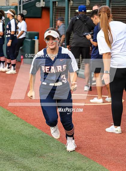 Thumbnail 3 in Guyer vs. Bridgeland (UIL 6A Softball Semifinal) photogallery.