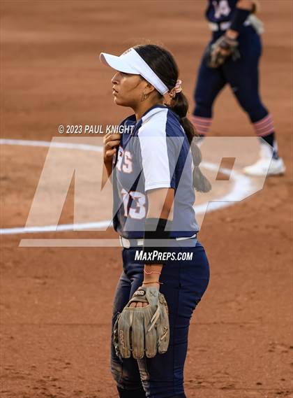 Thumbnail 1 in Guyer vs. Bridgeland (UIL 6A Softball Semifinal) photogallery.
