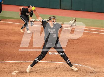 Thumbnail 2 in Guyer vs. Bridgeland (UIL 6A Softball Semifinal) photogallery.