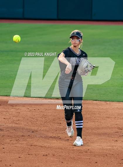Thumbnail 3 in Guyer vs. Bridgeland (UIL 6A Softball Semifinal) photogallery.
