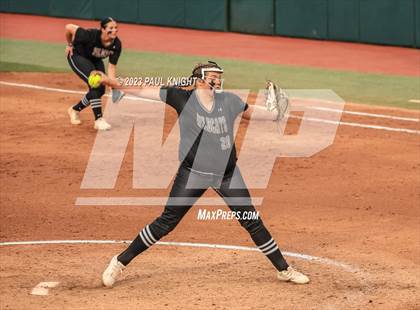 Thumbnail 3 in Guyer vs. Bridgeland (UIL 6A Softball Semifinal) photogallery.