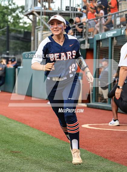 Thumbnail 1 in Guyer vs. Bridgeland (UIL 6A Softball Semifinal) photogallery.