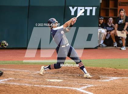 Thumbnail 1 in Guyer vs. Bridgeland (UIL 6A Softball Semifinal) photogallery.