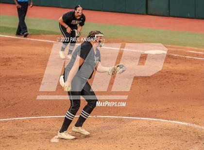 Thumbnail 3 in Guyer vs. Bridgeland (UIL 6A Softball Semifinal) photogallery.