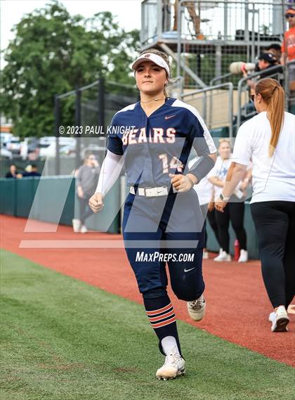 Thumbnail 1 in Guyer vs. Bridgeland (UIL 6A Softball Semifinal) photogallery.