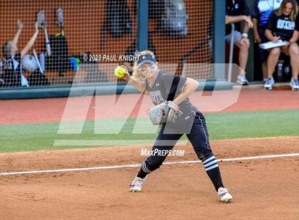 Thumbnail 3 in Guyer vs. Bridgeland (UIL 6A Softball Semifinal) photogallery.