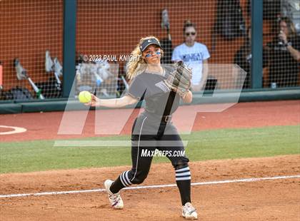 Thumbnail 1 in Guyer vs. Bridgeland (UIL 6A Softball Semifinal) photogallery.