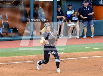 Thumbnail 2 in Guyer vs. Bridgeland (UIL 6A Softball Semifinal) photogallery.