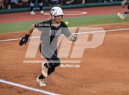 Thumbnail 3 in Guyer vs. Bridgeland (UIL 6A Softball Semifinal) photogallery.