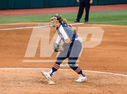 Thumbnail 1 in Guyer vs. Bridgeland (UIL 6A Softball Semifinal) photogallery.