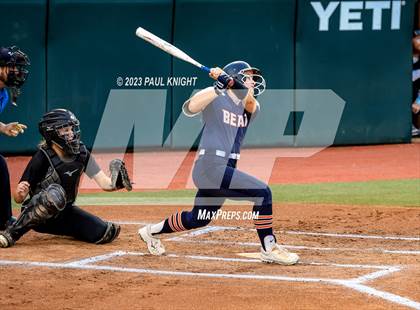 Thumbnail 3 in Guyer vs. Bridgeland (UIL 6A Softball Semifinal) photogallery.