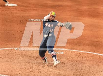 Thumbnail 3 in Guyer vs. Bridgeland (UIL 6A Softball Semifinal) photogallery.
