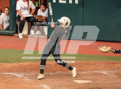 Thumbnail 1 in Guyer vs. Bridgeland (UIL 6A Softball Semifinal) photogallery.