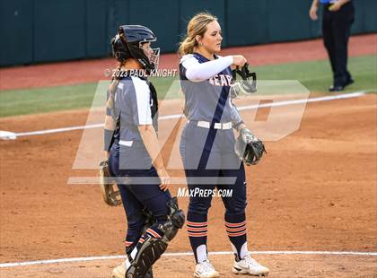 Thumbnail 3 in Guyer vs. Bridgeland (UIL 6A Softball Semifinal) photogallery.