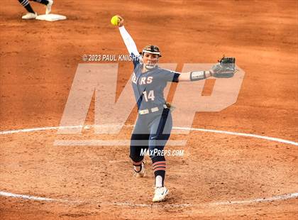 Thumbnail 1 in Guyer vs. Bridgeland (UIL 6A Softball Semifinal) photogallery.