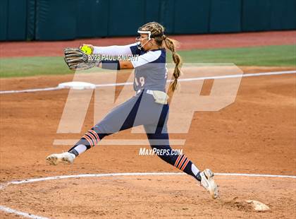 Thumbnail 1 in Guyer vs. Bridgeland (UIL 6A Softball Semifinal) photogallery.