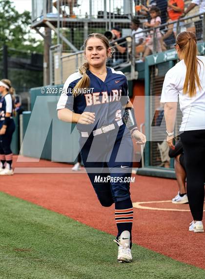 Thumbnail 1 in Guyer vs. Bridgeland (UIL 6A Softball Semifinal) photogallery.