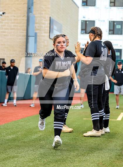 Thumbnail 1 in Guyer vs. Bridgeland (UIL 6A Softball Semifinal) photogallery.
