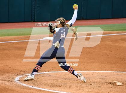 Thumbnail 2 in Guyer vs. Bridgeland (UIL 6A Softball Semifinal) photogallery.