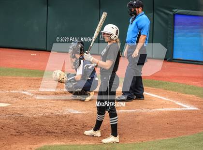 Thumbnail 1 in Guyer vs. Bridgeland (UIL 6A Softball Semifinal) photogallery.