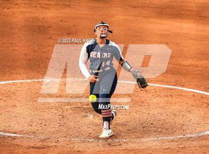 Thumbnail 3 in Guyer vs. Bridgeland (UIL 6A Softball Semifinal) photogallery.