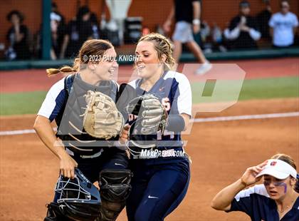 Thumbnail 1 in Guyer vs. Bridgeland (UIL 6A Softball Semifinal) photogallery.
