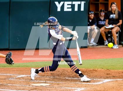 Thumbnail 3 in Guyer vs. Bridgeland (UIL 6A Softball Semifinal) photogallery.