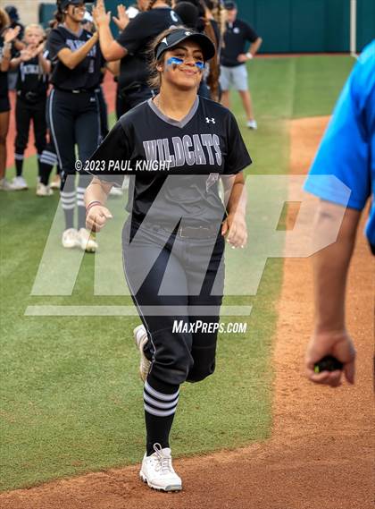 Thumbnail 1 in Guyer vs. Bridgeland (UIL 6A Softball Semifinal) photogallery.