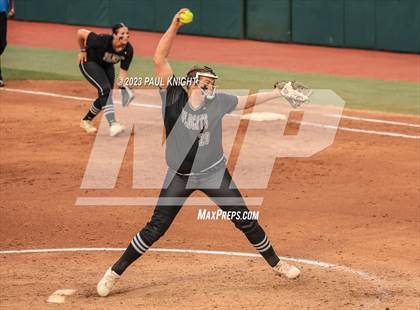 Thumbnail 1 in Guyer vs. Bridgeland (UIL 6A Softball Semifinal) photogallery.