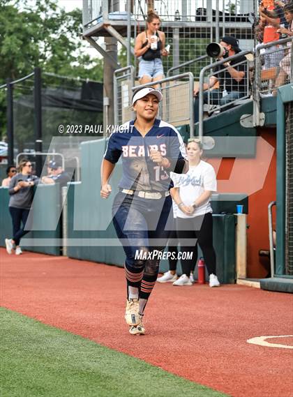 Thumbnail 2 in Guyer vs. Bridgeland (UIL 6A Softball Semifinal) photogallery.
