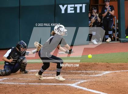 Thumbnail 2 in Guyer vs. Bridgeland (UIL 6A Softball Semifinal) photogallery.