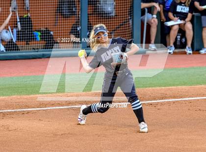 Thumbnail 2 in Guyer vs. Bridgeland (UIL 6A Softball Semifinal) photogallery.