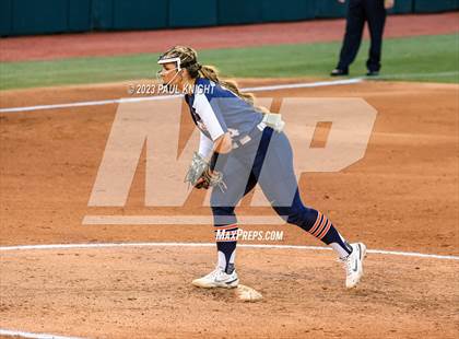 Thumbnail 2 in Guyer vs. Bridgeland (UIL 6A Softball Semifinal) photogallery.