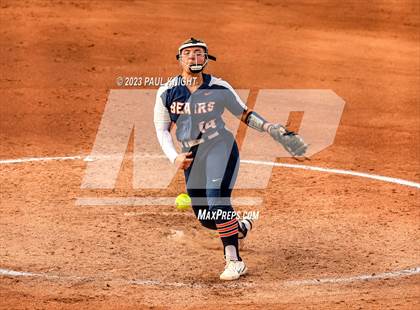 Thumbnail 3 in Guyer vs. Bridgeland (UIL 6A Softball Semifinal) photogallery.
