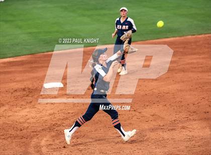 Thumbnail 2 in Guyer vs. Bridgeland (UIL 6A Softball Semifinal) photogallery.