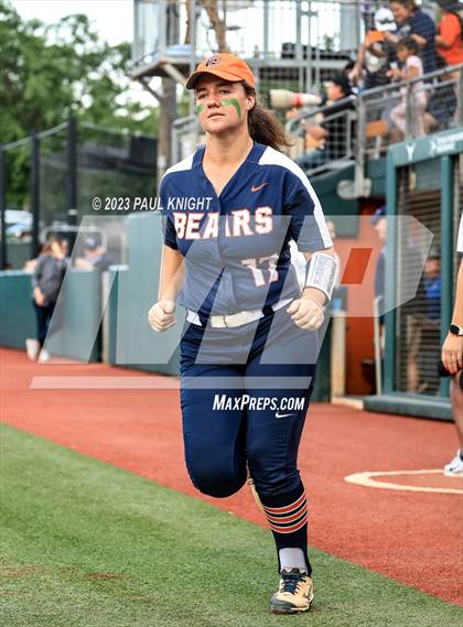 Thumbnail 1 in Guyer vs. Bridgeland (UIL 6A Softball Semifinal) photogallery.