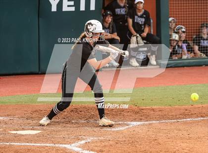 Thumbnail 3 in Guyer vs. Bridgeland (UIL 6A Softball Semifinal) photogallery.