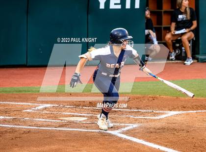 Thumbnail 2 in Guyer vs. Bridgeland (UIL 6A Softball Semifinal) photogallery.