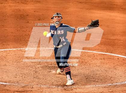 Thumbnail 1 in Guyer vs. Bridgeland (UIL 6A Softball Semifinal) photogallery.